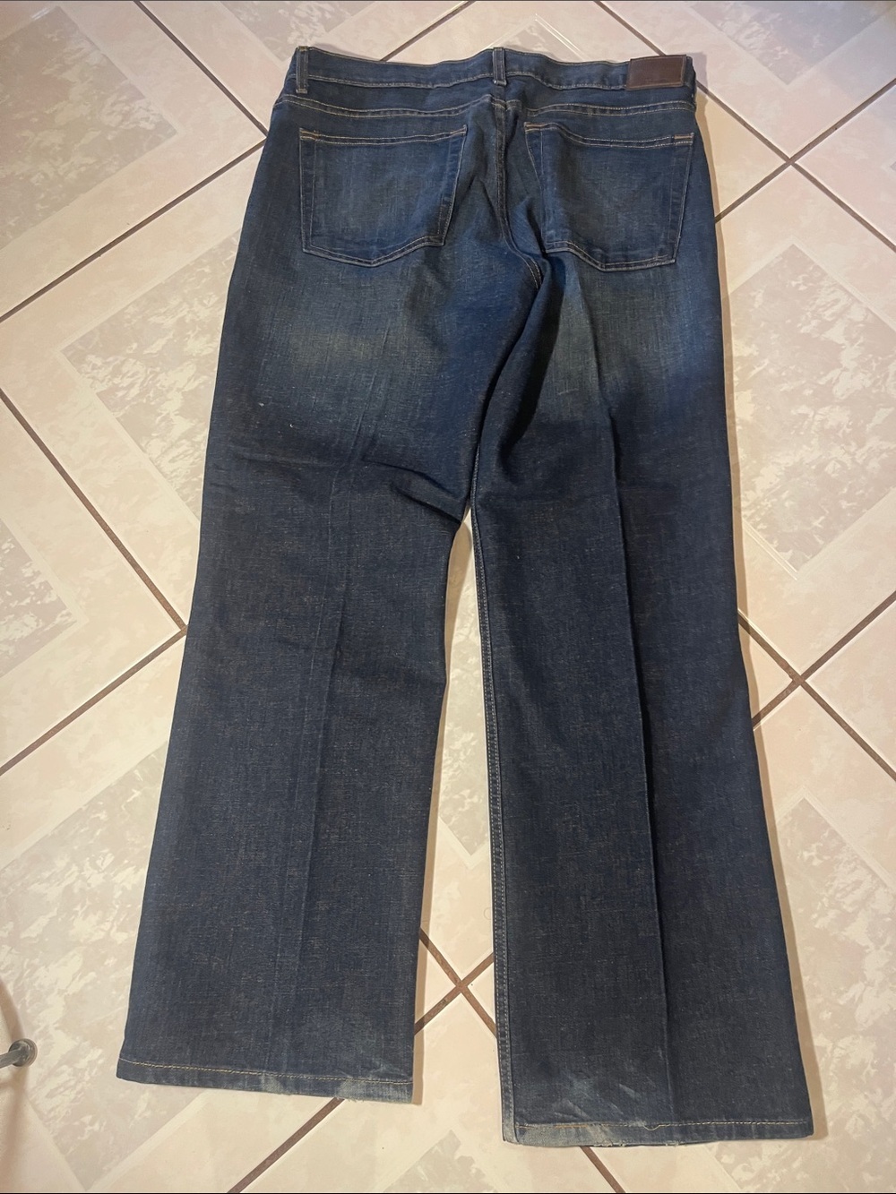 St. John's Bay Indigo Straight Jeans Size 38x32 View 3